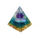 thumbnail image 1 of Pirámide de Ogan Piedra triturada hecha a mano Torre de energía Pirámide Joyas A Ehuebsd Libre de BPA, 1 of 5