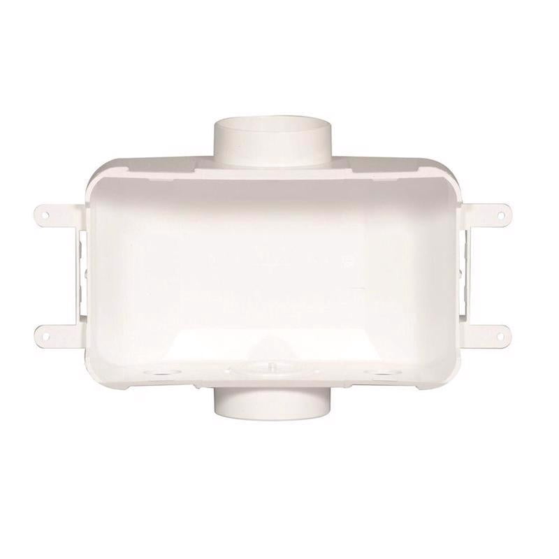 Oatey Caja De Enchufe Para Lavadora Oatey Centro Ii Pvc Blanca