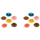 thumbnail image 1 of Tapas de Silicona para Tazas Cubierta de Copa Vidrio de Cubiertas Reutilizables Antipolvo para Tazas Tapas de de Bebida Caliente con Forma de Animal 12 Piezas, 1 of 5