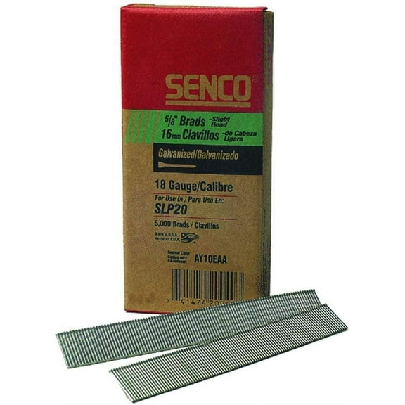 Senco Brad Nail 18 Ga 5/8 " 5000 / Box
