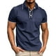 thumbnail image 2 of pstuiky Camisas de manga corta para hombre, Camisa informal de manga corta con botones y cuello vuelto para hombre camisetas de hombre xxl, 2 of 8