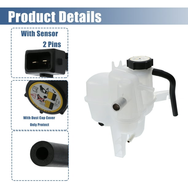 Unique Bargains Coolant Radiator Reservoir Tank 5L8Z8A080AA
