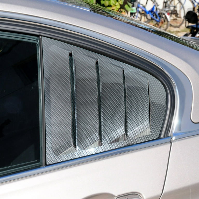 For 2018-2020 Toyota Camry Sedan Matte Black Window Louver Sun Shade Covers