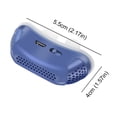 thumbnail image 2 of Tapón antironquidos de silicona ayuda para dormir antironquidos con carga USB para hombres y mujeres, 2 of 8