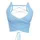 thumbnail image 4 of Top camisola sin espalda con cordones para mujer Top con tiras sin mangas y cuello en V profundo cruzado, 4 of 6