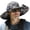Camouflage Gray, variant on Solar Powered Fan Hat, Cooling Hat for Adults, Outdoor Wide Brim Sun Hat with 2 Solar Fan