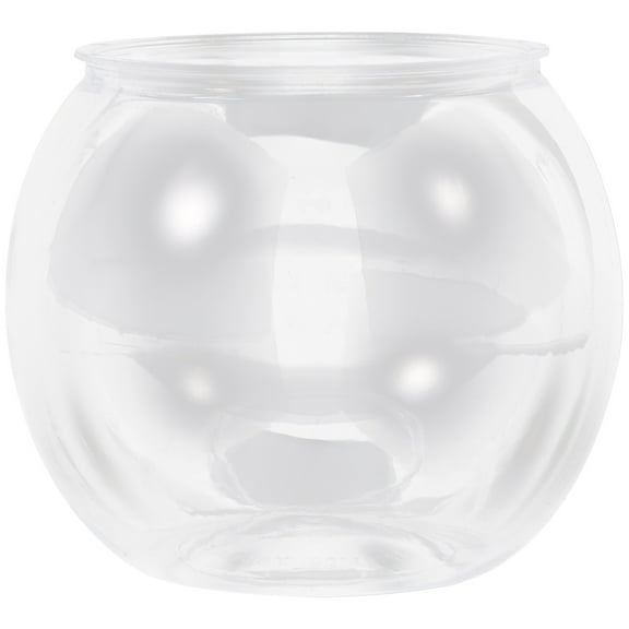 Uonlytech Creative Globe Fish Tank Plastic Fish Bowl for Home Office Decorative Desktop Ornament