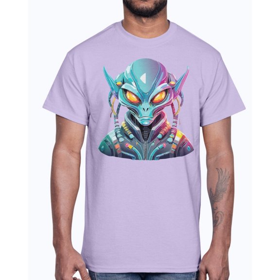 Gildan 2000 Unisex Ultra Cotton Alien Shirt, Tee Shirt with Alien