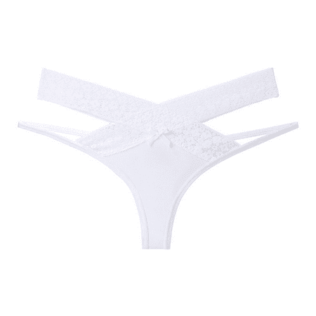 Fulorrnie Underwear for Women Seamless Cheeky Breathable Comfort Panty Cute Bikini Hiphuggers Elastic Waist Panties  White  S