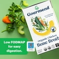 thumbnail image 4 of Organic Unsalted 16.9oz Chicken Bone Broth (6 Pack) – 7 Ingredients, Low FODMAP Certified, Filler Free, Gluten Free, Onion & Garlic Bulb Free, 4 of 5