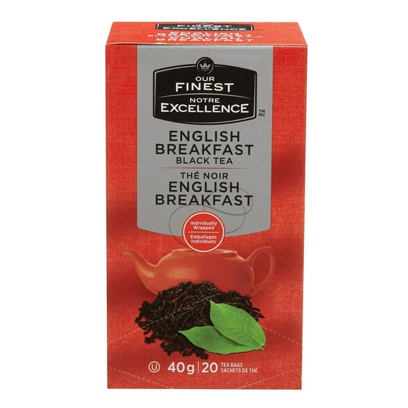 Our Finest English Breakfast Black Tea, 40 g x 20 bags