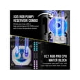 thumbnail image 5 of CORSAIR Hydro X Series iCUE XH305i RGB PRO Custom Cooling Kit - White - Hardline CPU Cooling Loop - CPU Water Block - D5 Pump/Reservoir Combo - Radiator - 3x RGB Fans - iCUE Software Control, 5 of 7