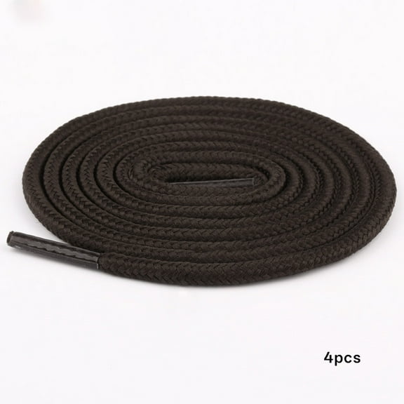 VANIDO Heavy Duty Boot Laces 2 Pair Pack Brown 54"