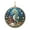 Blue A, variant on Yaayu Ocean Pearl Diamond Art Kits for Adults, Sea Turtle Shell Coral Hanging Ornament, 3D Pearl Beads with Rhinestones and Gold Cord, 1 Pc 7.9 In Wall Decor, Blue