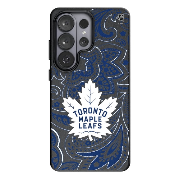 Keyscaper Toronto Maple Leafs Paisley Galaxy Magnetic Bump Case
