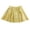 Gold, variant on CPNG Girls Sequin Cheerleading Puffy Skirt Metallic Skater Skirt Sparkly Shiny Flared Pleated A-Line Mini Skirt(Hot Pink,3-4 Years)