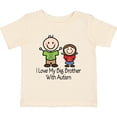 thumbnail image 3 of Inktastic I Love My Brother with Autism Girls Baby T-Shirt, 3 of 5