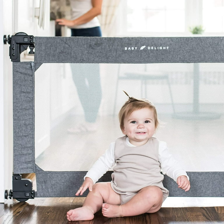 Baby Delight Span Portable Expandable Folding Fabric Baby Gate 30 48