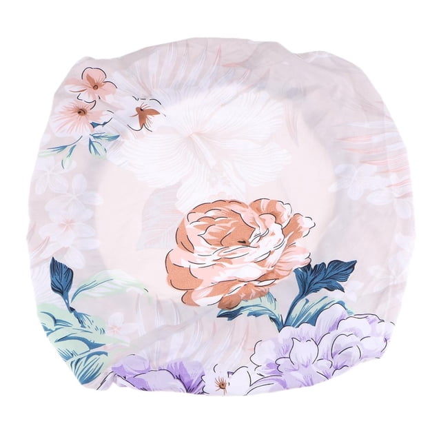 Fundas para sillas de oficina con asiento giratorio y diámetro de 15 a 21 pulgadas Rosa