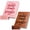 Pink+Brown, variant on Bible Study Guides 66 Pages & Devotional Journal - Daily Scripture Notebook with Guided Prompts - Bible Study Guide for Women - PU Leather Cover