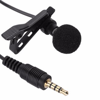 PoP Voice Premium 16 Feet Dual-head Lavalier Microphone, Professional Lapel Clip-on Omnidirectional Condenser Mic For Apple IPhone,Android,PC,Recording Youtube,Interview,Video Conference,Podcast In Dubai - UAE