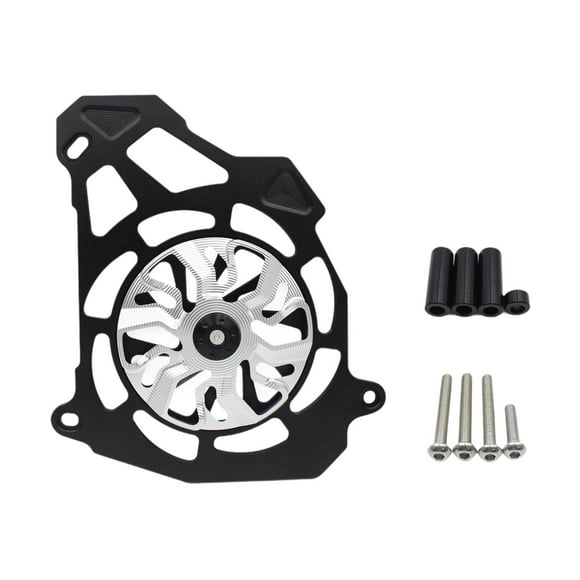 S SERENABLE Motorcycle Rotary Fan Cover Radiator Cover for Nmax155 2016-2023
