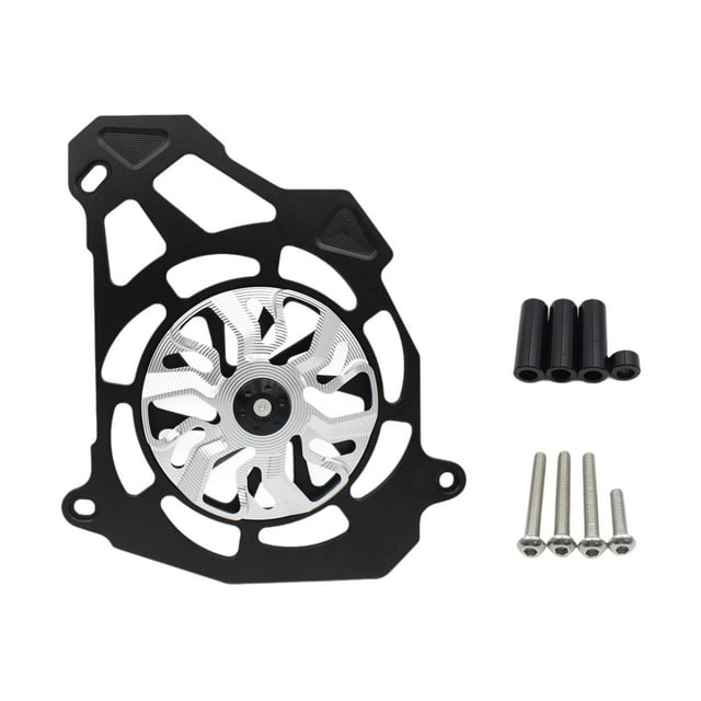 koolsoo Motorcycle Rotary Fan Cover Radiator Cover for Nmax155 2016-2023