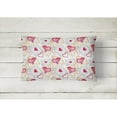 thumbnail image 2 of Watercolor Love Letters Canvas Fabric Decorative Pillow, 2 of 3