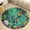 style-1, variant on Lucky Koi Fish Lotus Leaf Round Small Area Rug, Print Non Slip Washable Floor Mat, Soft Throw Rug for Living Room, Powder Room Entryway, Bathroom, Bedside