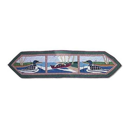 Patch Magic Loon Table Runner