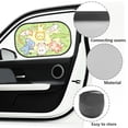 thumbnail image 6 of Yuyamidu Rabbit Car Side Window Sun Shades Sheep Car Window Shades Suitable for Most SUV Truck 2 Pack Sun Shield Block for Baby Car Accessories Sun and UV Rays Protection, 6 of 7