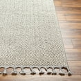 thumbnail image 3 of Hauteloom Broox Living Room, Bedroom Patio Outdoor Area Rug - Contemporary - Bone, Taupe, Cloud Gray - 18" x 18" Sample, 3 of 6