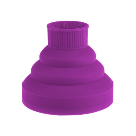 pitrice Hairdryer Diffuser Cover Washable High Temperature Resistant Silica Gel Hairdryer Accessories Hairdressing Styling Tools Home Purple
