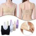 thumbnail image 2 of WOMENS COMFORT BRA Comfy Shapewear Sports Stretch Crop Vest Support Top N9S5, 2 of 7