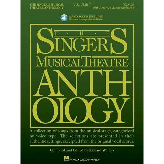 The Singer's Musical Theatre Anthology - Volume 7: Tenor Book/Online Audio, (Paperback)