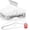 White, variant on DEILSY White Hangers 50 Pack - Thin slim Space Saving, Plastic Hangers, Non Velvet Plastic hanger for Closet Organization Hanger for clothes adult