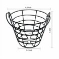 thumbnail image 3 of Cesta metálica para campo de golf KOFULL, con capacidad para 50 pelotas con asa, 3 of 7