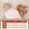 thumbnail image 4 of Saco de dormir tipo swaddle Blanket Littogoose 0,5 TOG para recién nacido 0-6 meses, 4 of 8