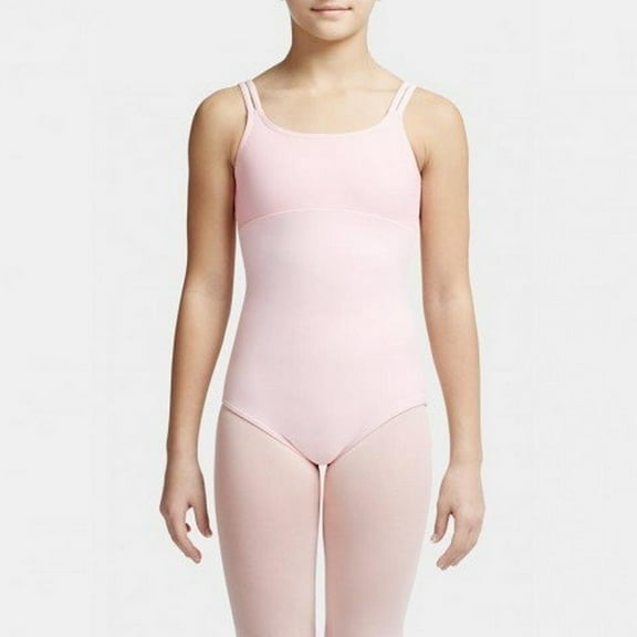 Capezio Girls Scoop Back Camisole Leotard, Pink, Toddler Kids Female