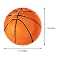 thumbnail image 2 of 40 Pcs Assiettes en Papier Jetables Thème Basketball pour Fête (Orange), 2 of 9