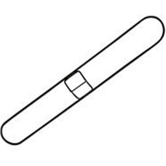 Rubbermaid Commercial Products Snap-On Wire Dust Mop Frame, Black - 5 x 36 in.