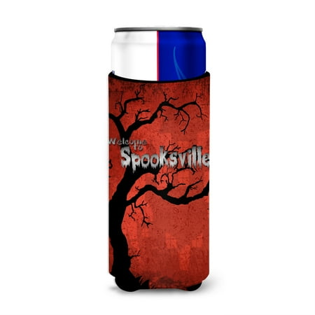 

Welcome to Spooksville Halloween Ultra Beverage Insulators for slim cans SB3008MUK