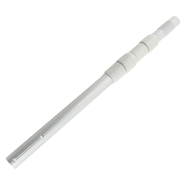 Pool Cleaner Reinforced Aluminum Telescopic Rod Handle Lifesaving Pole 120CM for Swimming Pool Cleaning Fishing Net
