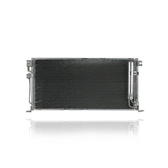 A/C Condenser - Pacific Best Inc For/Fit 3398 04-07 Mitsubishi Lancer 2.0L WITH Receiver & Dryer