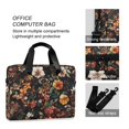 thumbnail image 4 of FORMRS 16" Laptop Bag Carrying Sleeve Case with Handle Travel Shoulder Briefcase, Colorful Flower, 4 of 8