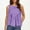 Purple, variant on Clearance Clothes Under $10 Abomasnow Womens Peplum Babydoll Tank Tops Summer Sleeveless O Neck Crop Tops Fashion Solid Color Pleats Vests