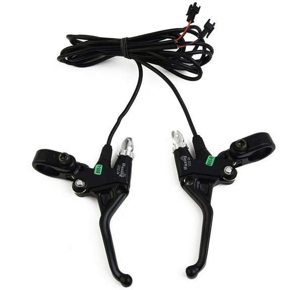 1Pair 49Pdd Ebike Electric Mechanical Brake Lever Short Levers Cutout Wuxing Oil Brake Bar Parts Scooter Cycling Accessories