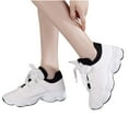 thumbnail image 4 of asdoklhq Sneakers for Women Wide,Women's Spring and Autumn Casual Shoes Student Sports Shoes Running Shoes, 4 of 8