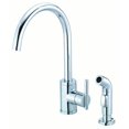thumbnail image 1 of Danze D401058 Parma Single Handle Kitchen Faucet with Side Spray, Chrome, 1 of 1