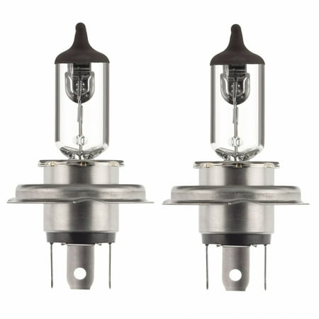 2x H4 Halogen 60/55W 12V Headlight Low/High Beam Car Bulbs Clear Amber (Best Halogen Headlight Bulbs H4)
